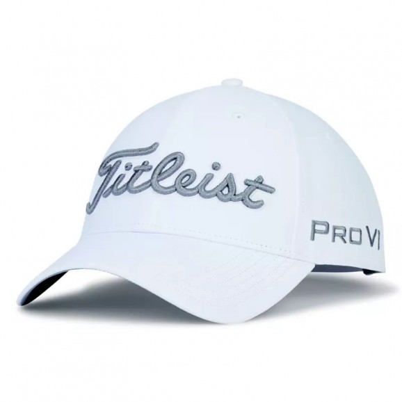 Titleist 24 Tour Performance Cap White Grey