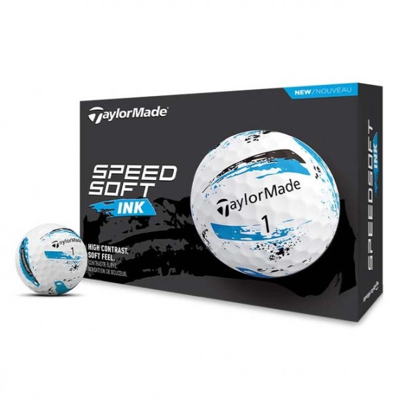 Taylormade Speedsoft Ink Blue Golf Ball Per Dozen