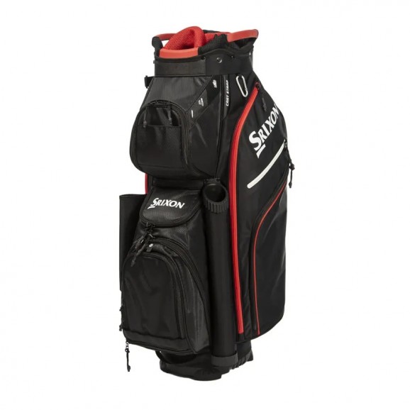 Srixon Performance Cart Bag 2024 Black Red 14 Way Divider