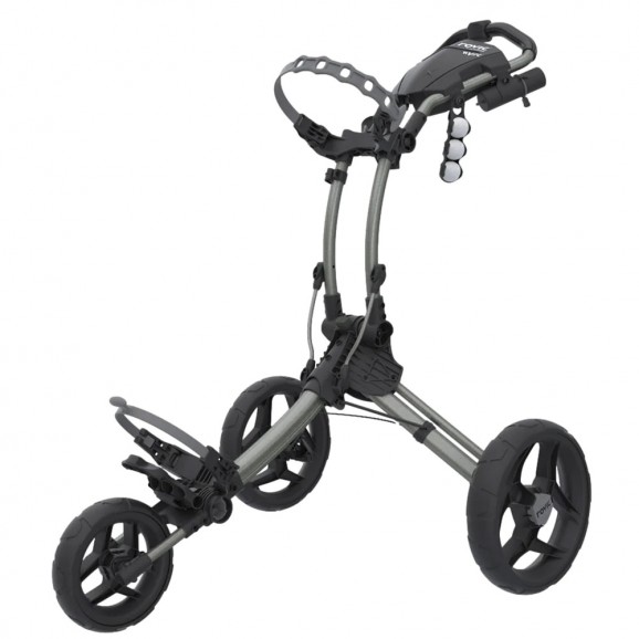 Rovic Compact RV1C2 Collapsible Three Wheeled Buggy Silver Black