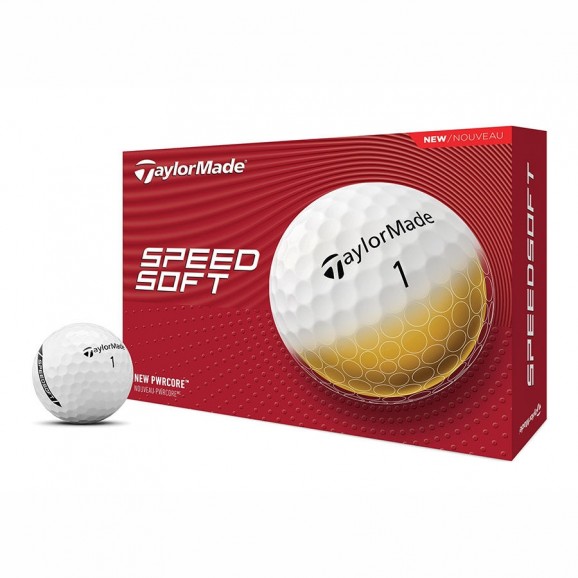 Taylormade Speedsoft White Golf Ball Per Dozen