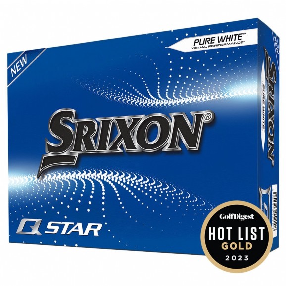 Srixon Q Star 23 Golf Ball Pure White Per Dozen 2024
