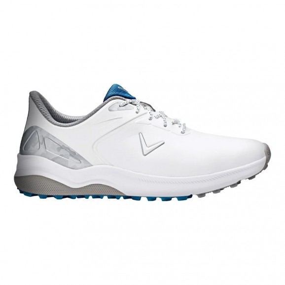 Callaway Lazer Mens Golf Shoes - White/Silver